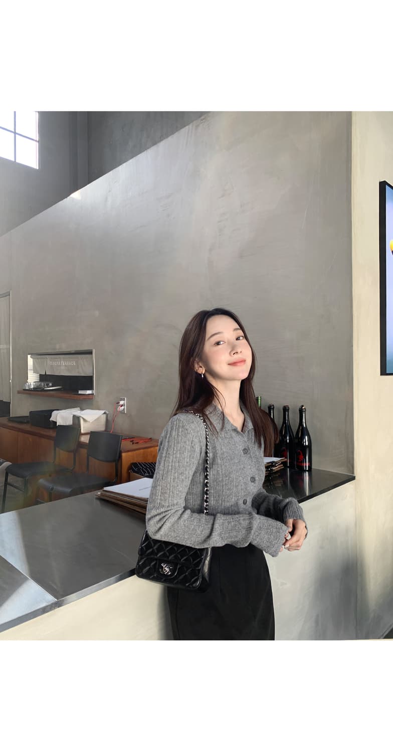 캐시미어 울 가디건 새상품 상품이미지1