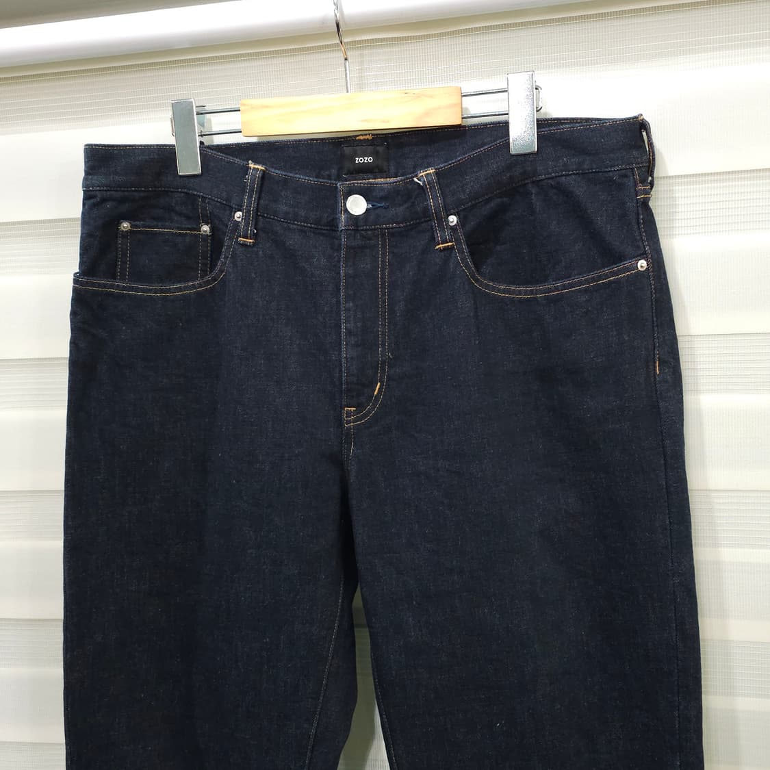 일본 ZOZO 진청 슬림핏 데님팬츠- 35-36정도 상품이미지2