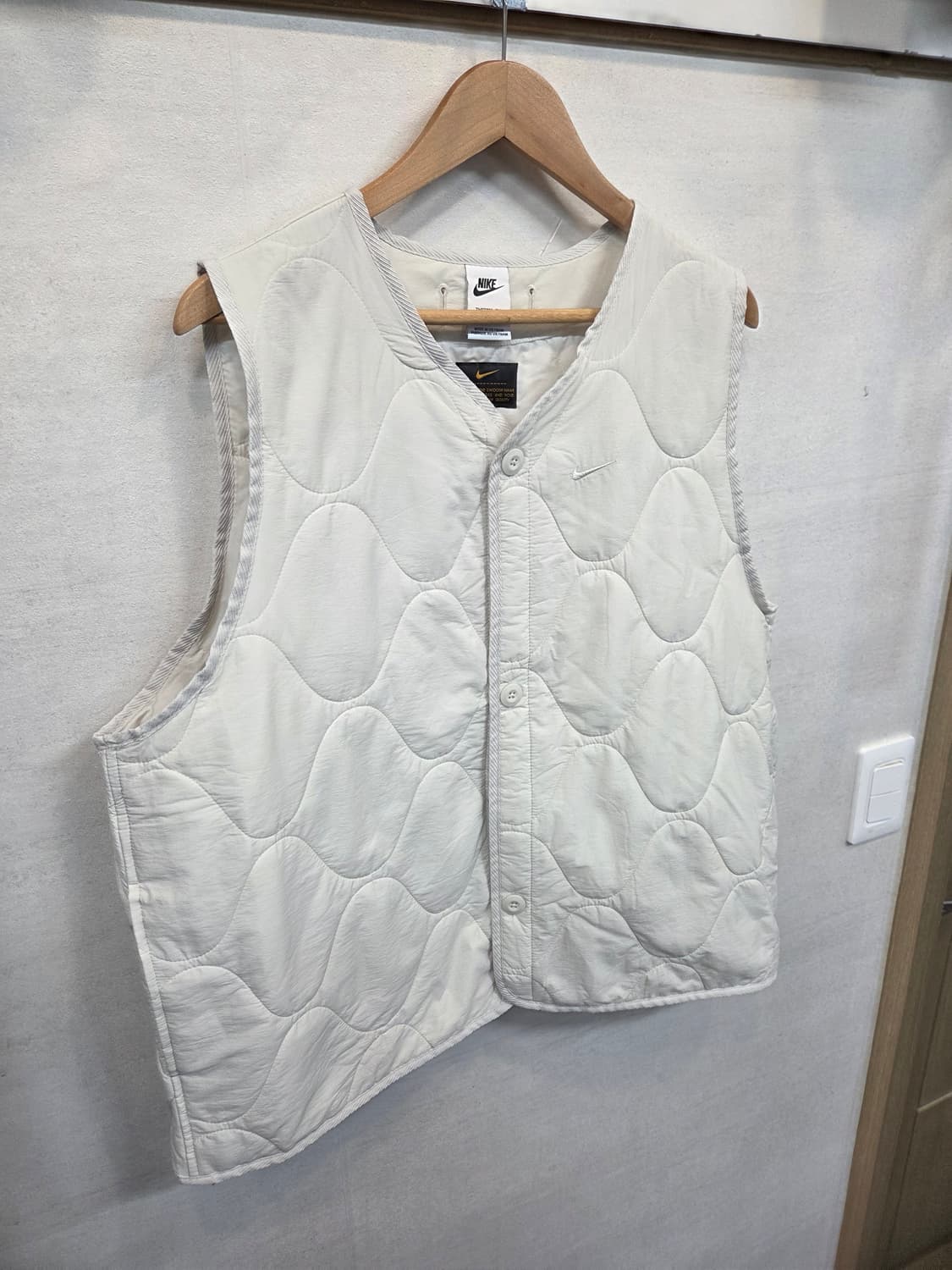 나이키 인슐레이티드 밀리터리 우븐 누빔조끼 L 상품이미지5