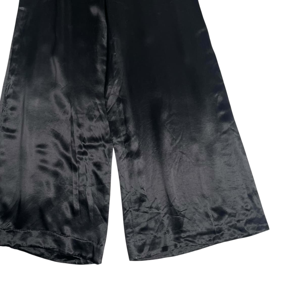 요지야마모토 레이온 블렌드 플레어 팬츠 상품이미지5