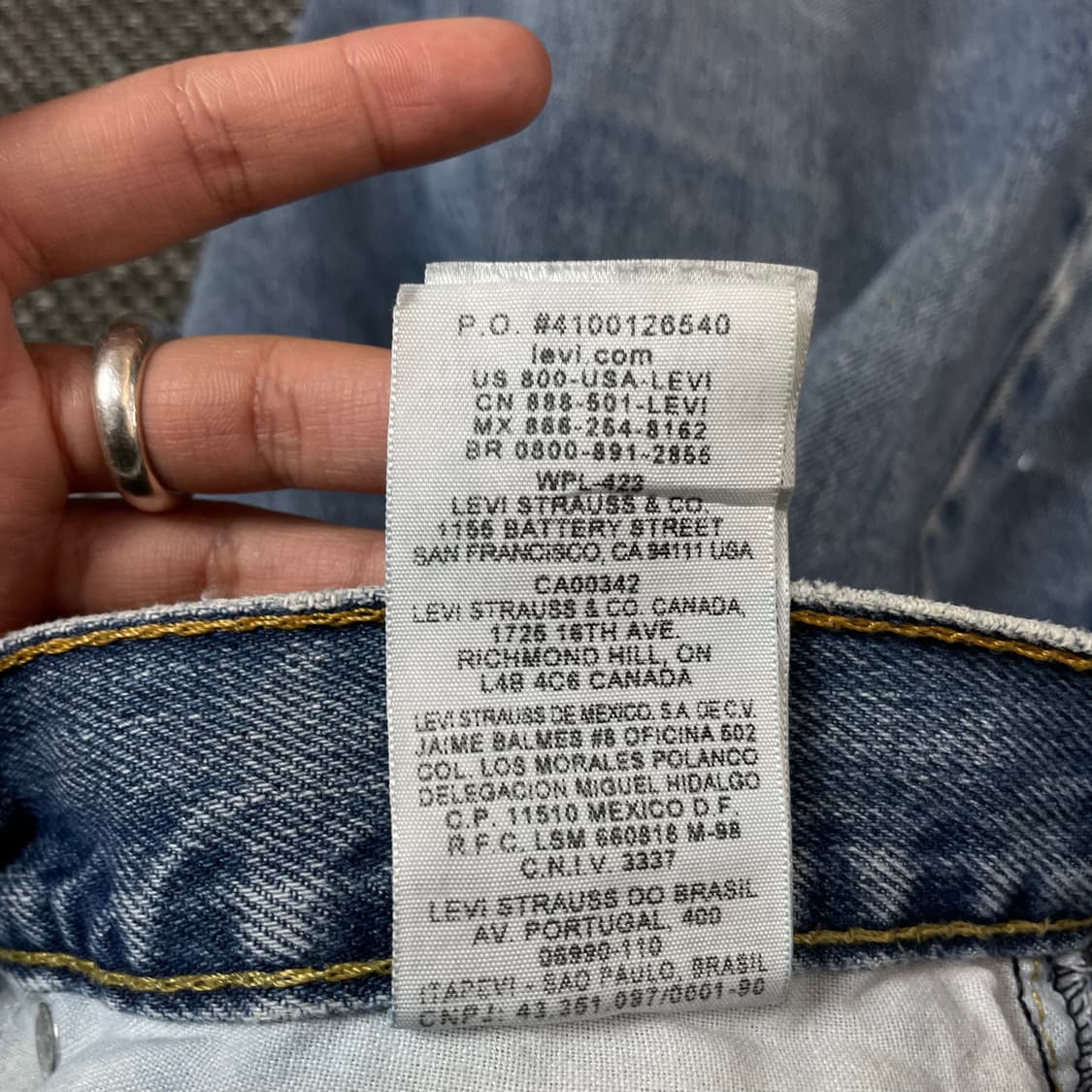 (36) 리바이스 550 36X32 릴렉스드핏 데님 팬츠 상품이미지7