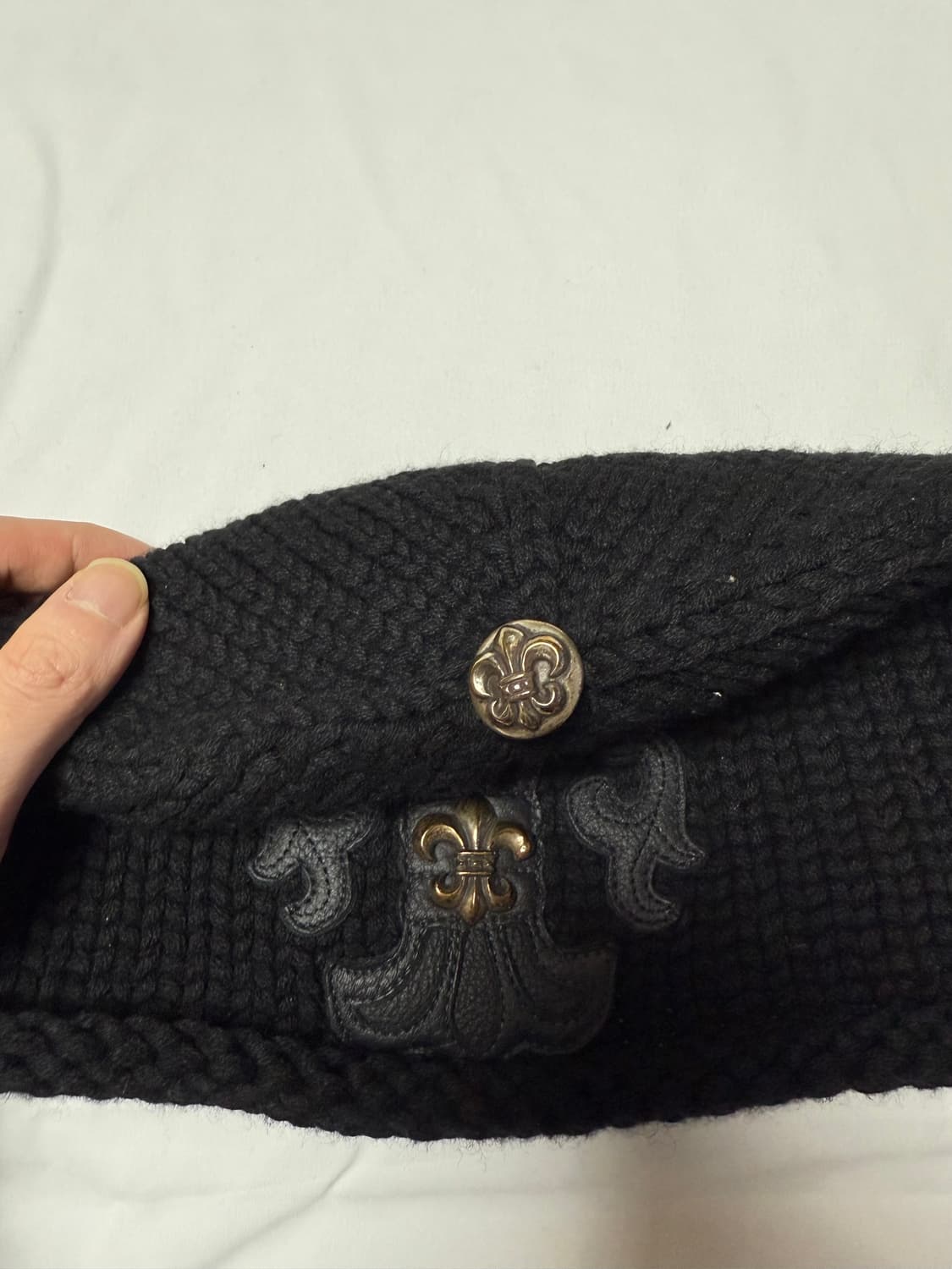 크롬하츠 플레어 참 캐시미어 비니 상품이미지2