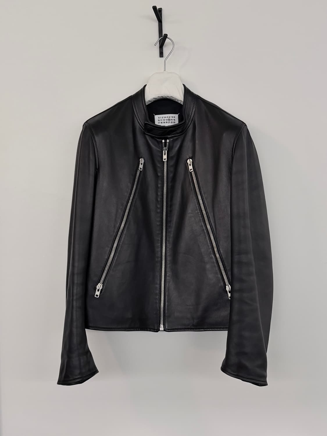 마르지엘라 14번 라인 5zip 라이더 레더 자켓 상품이미지1