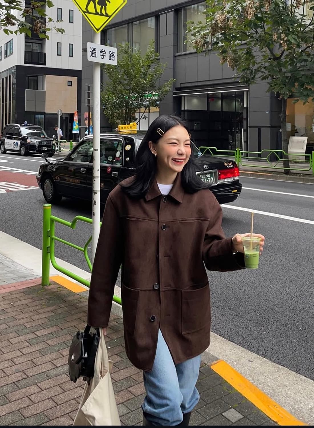 셀리앤리옹 도쿄자켓 스웨이드 자켓 상품이미지5