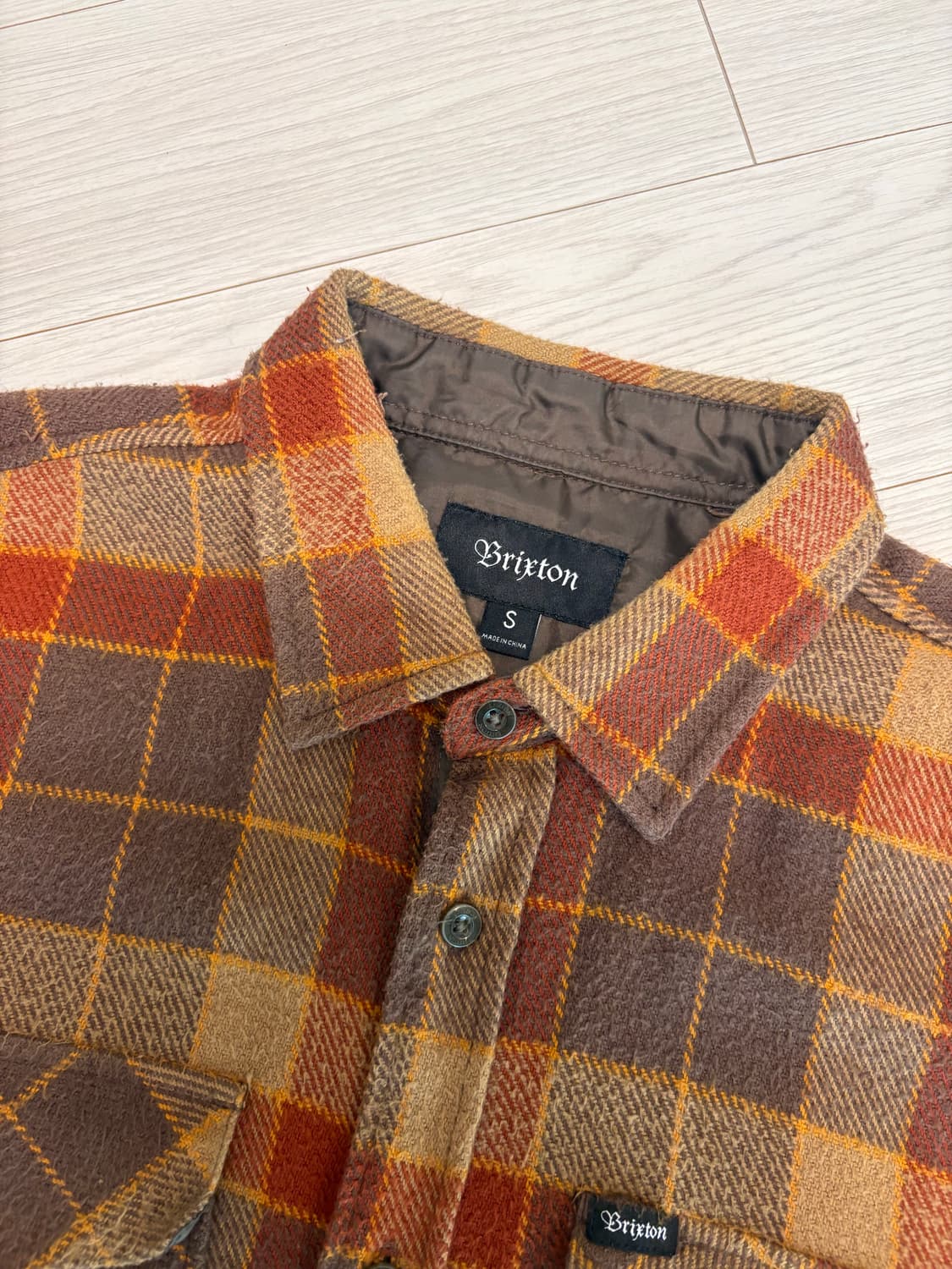 브릭스톤 빈티지 플란넬 셔츠 S(100)사이즈 상품이미지1