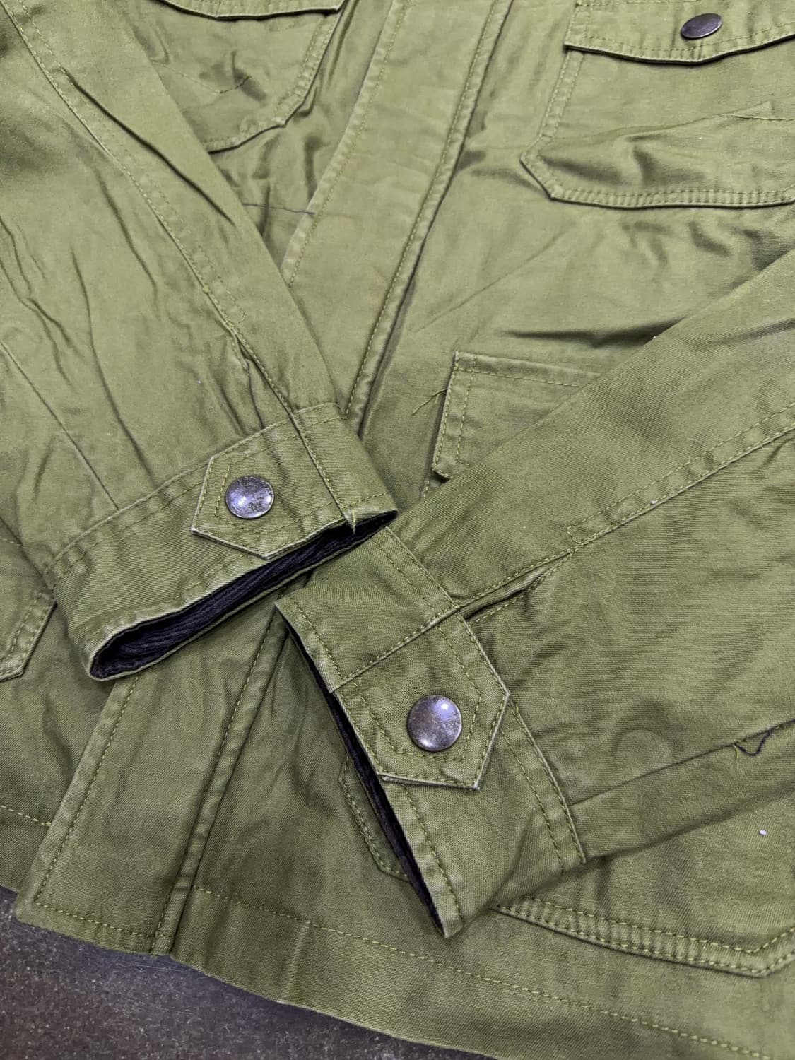 바나나리퍼블릭 멀티포켓 시파리 워크자켓 올리브 M 상품이미지6