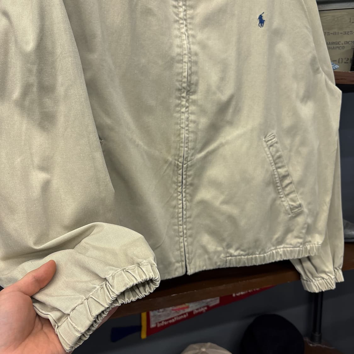 90s 폴로 랄프로렌 클래식 코튼트윌 바이스윙자켓 N829 상품이미지4