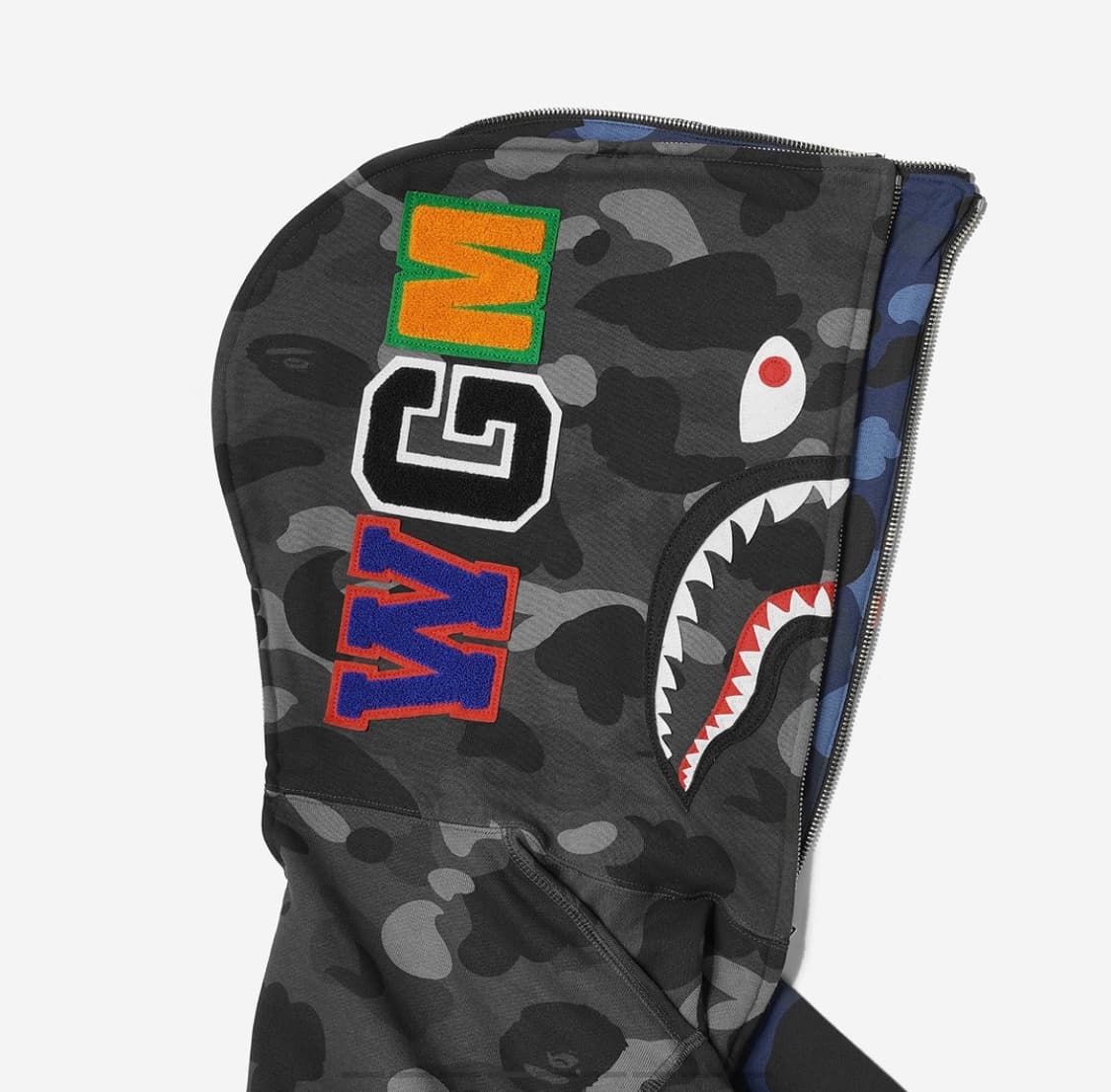 베이프 세퍼레이티드 샤크후드-S 상품이미지6