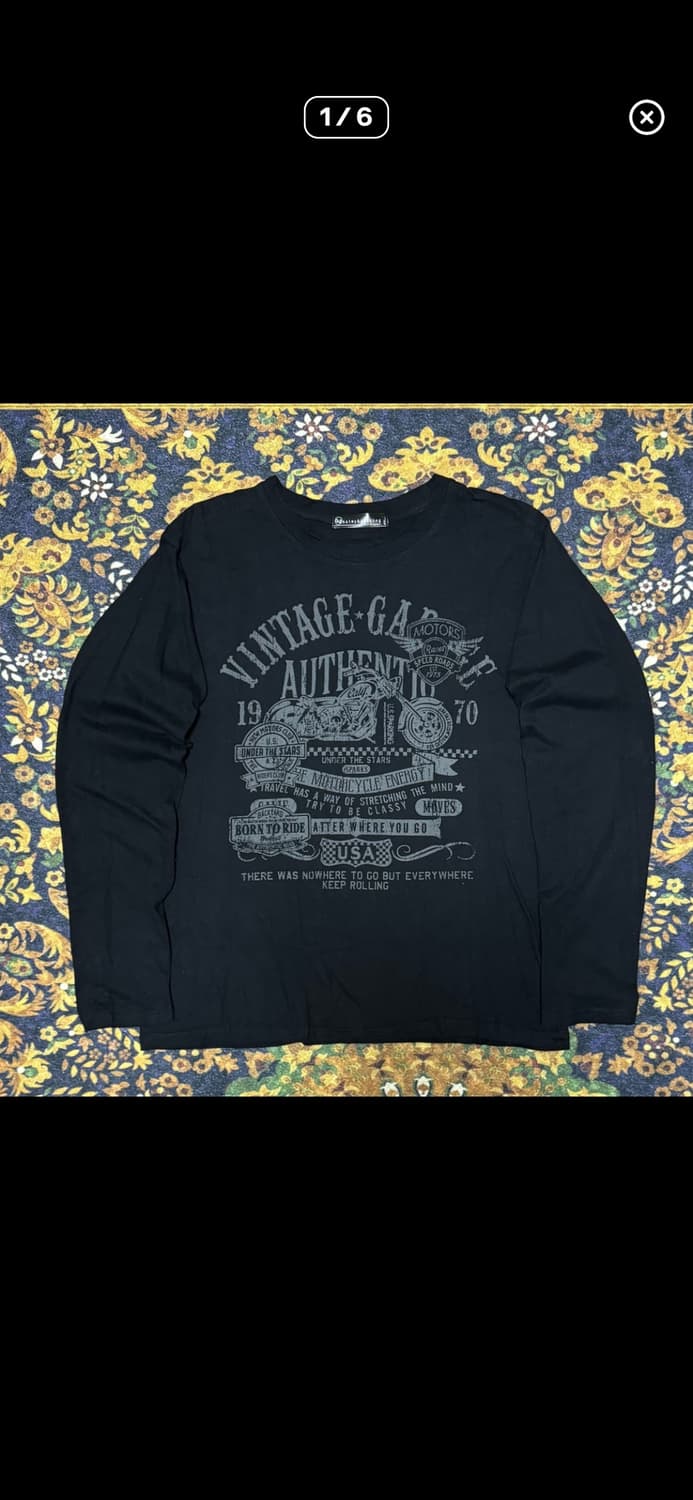 [재패니즈]모터사이클 롱슬리브 상품이미지1