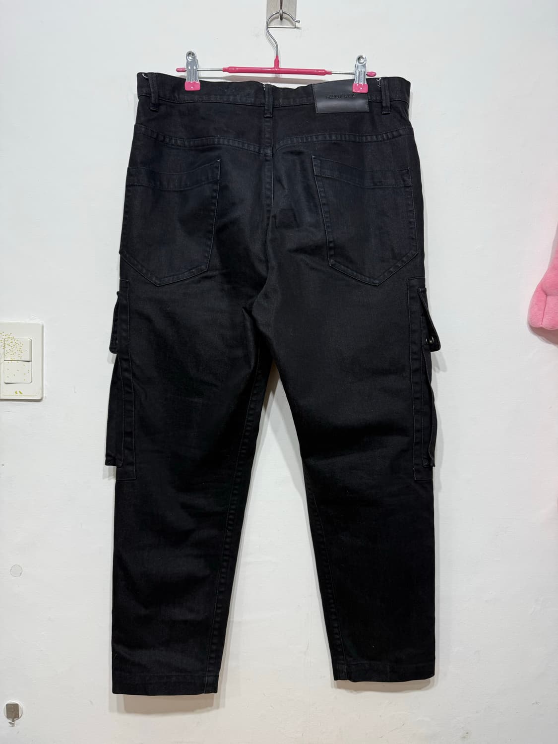 헬무트랭 HELMUT LANG 블랙 카고팬츠 매장택 30 상품이미지5