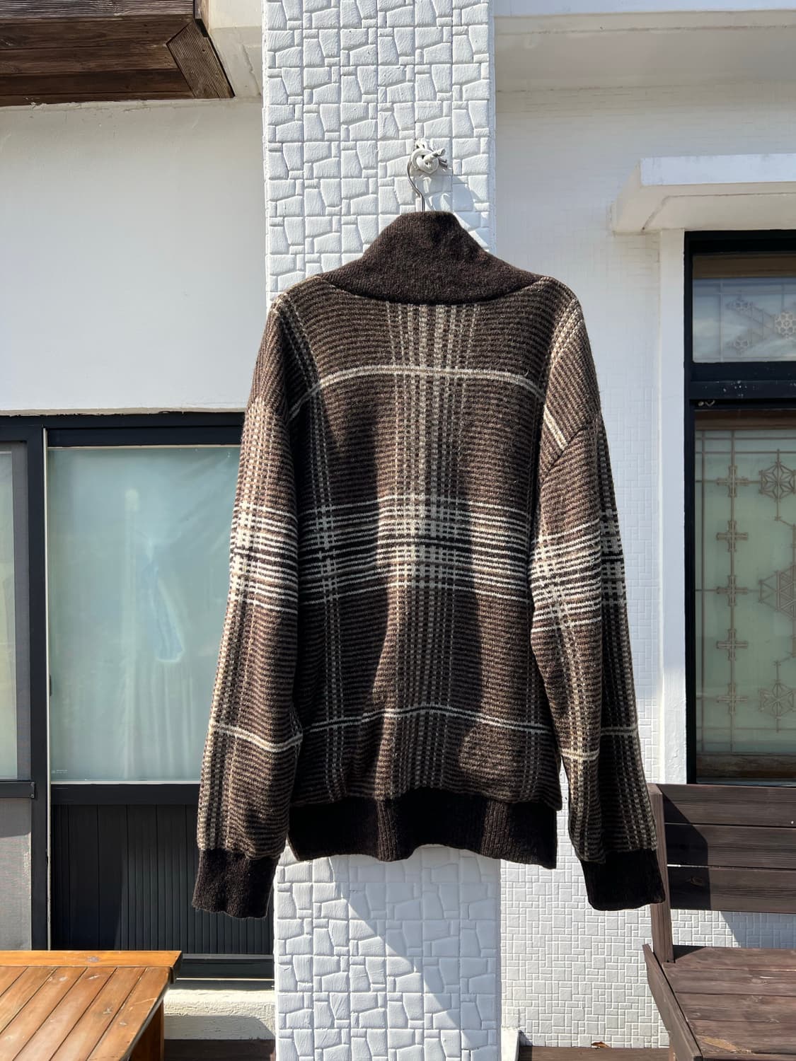 빈티지 빈폴 00s 스웨이드 니트 (105~110사이즈) 상품이미지3