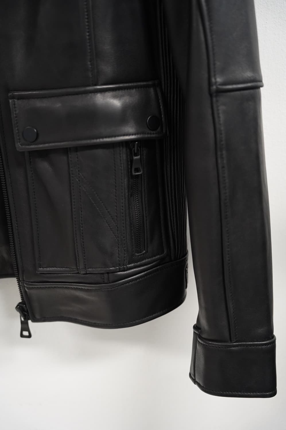 [N][95]나파 램스킨 레더 자켓 상품이미지5