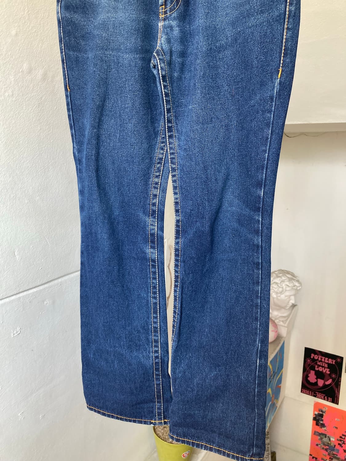 리바이스 LEVIS 901 중청 스트레이트 진 상품이미지3