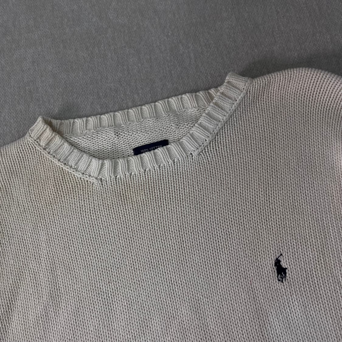 100 폴로랄프로렌 코튼 니트 상품이미지2