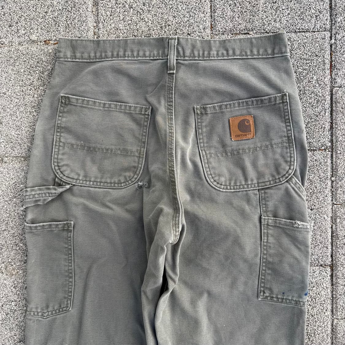 OG 칼하트 B11 MOS 싱글니 카펜터 팬츠 빅로고 상품이미지6