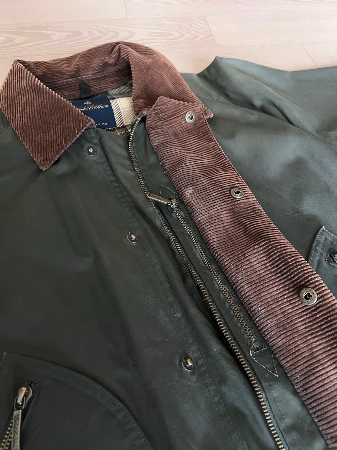 브룩스브라더스 왁스 자켓 L 상품이미지5