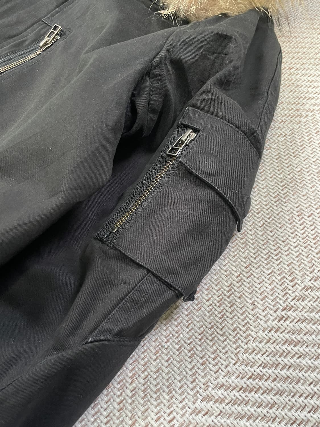 빔즈 퍼 트리밍 후드 다운 파카 J03597 상품이미지6