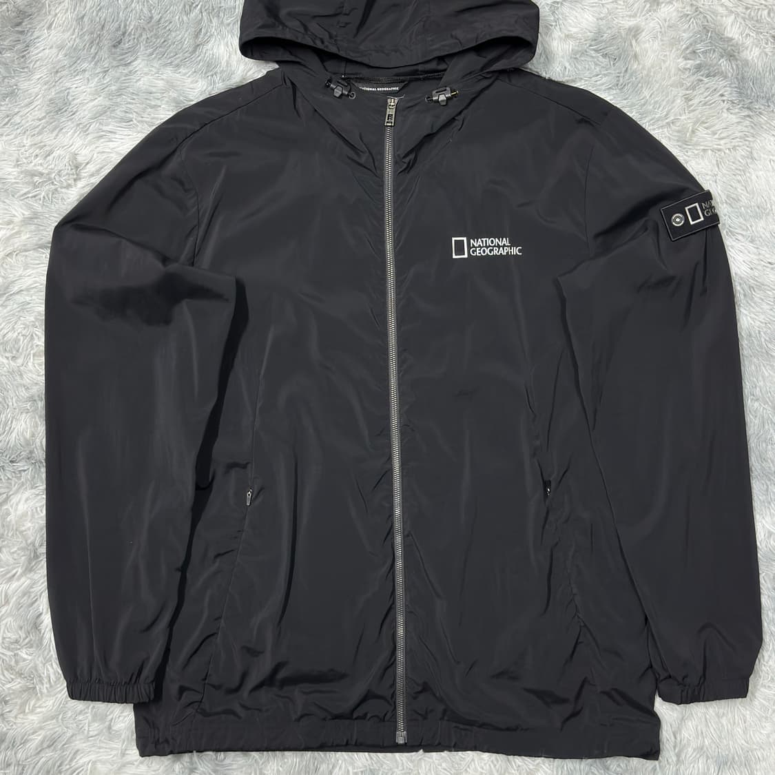 내셔널지오그래픽 우븐 바람막이 자켓 XL 상품이미지1