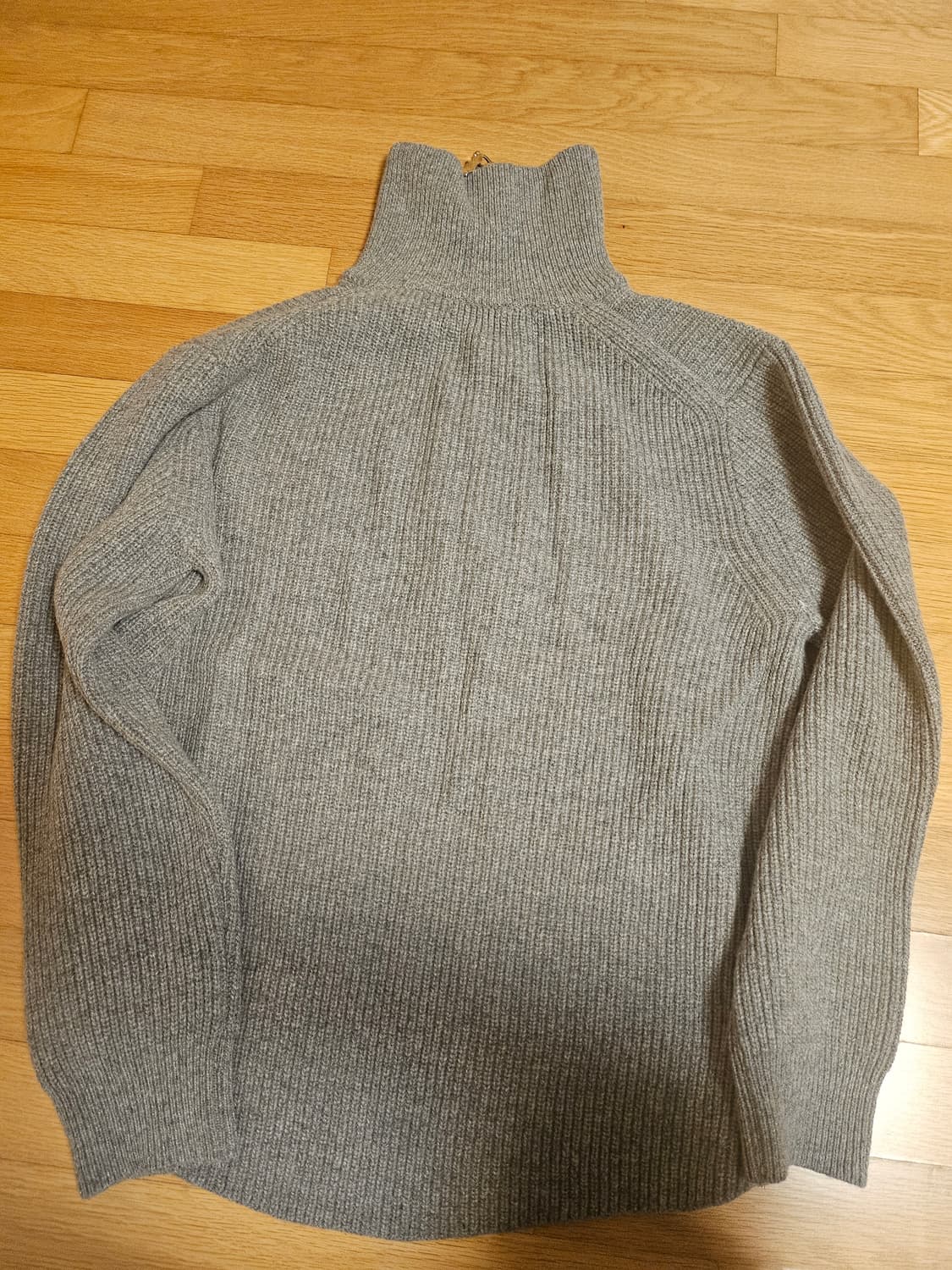 벨리에 하프집업 그레이L 상품이미지2