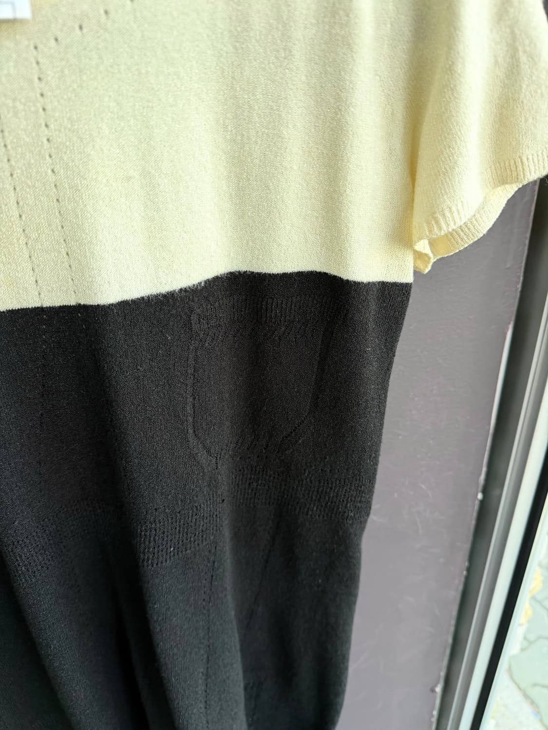 .40/ 샤넬 스티치 투톤 라운드 니트 상품이미지8