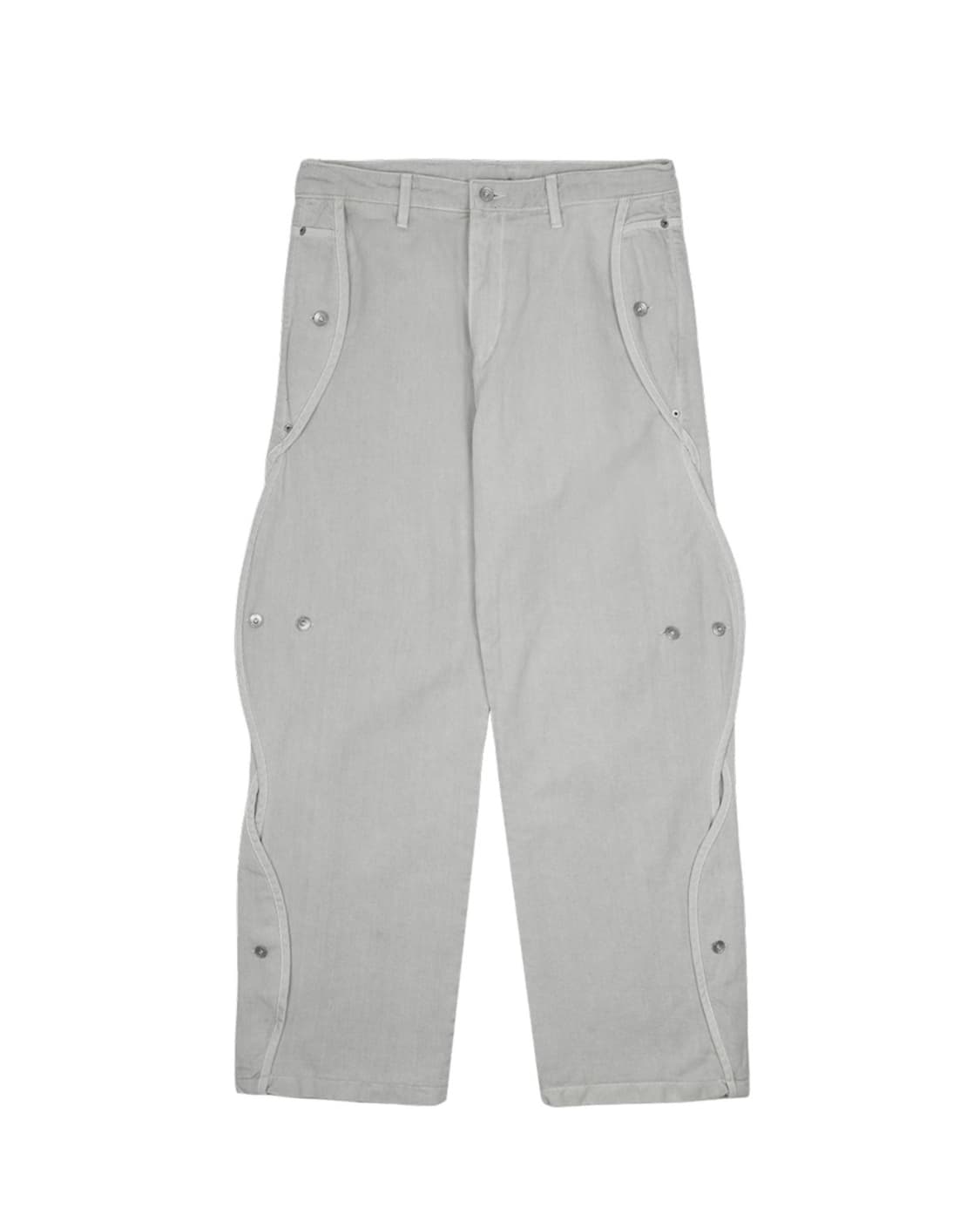 산산기어 코튼 웨이브 팬츠 그레이 1사이즈 상품이미지1