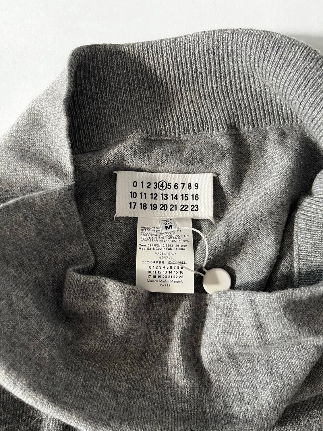 마르지엘라 캐시미어니트탑 상품이미지1