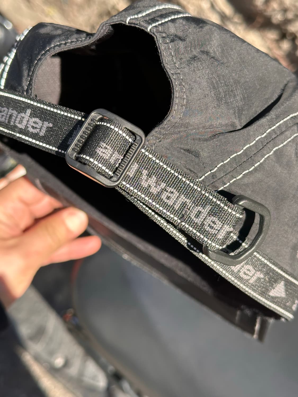 앤드원더 테이프캡 And Wander JQ Tape Cap Black 상품이미지4