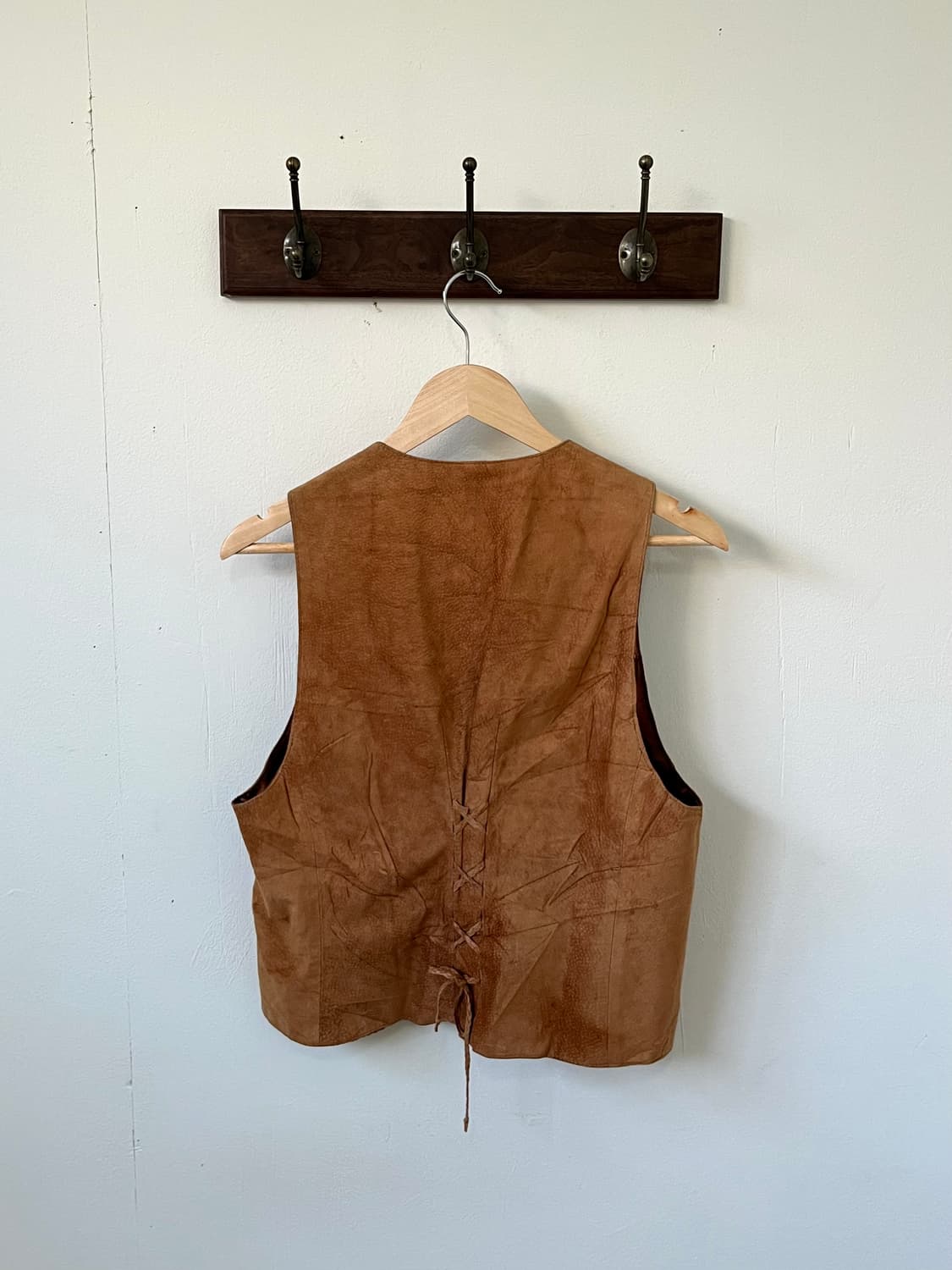 90’s carlos ibanez suede 베스트 자켓 상품이미지3