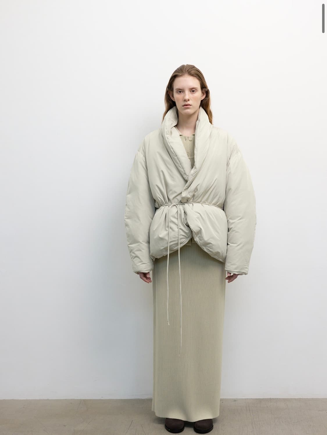 Le17 Shawl Collar Goose Down Jacket 상품이미지1