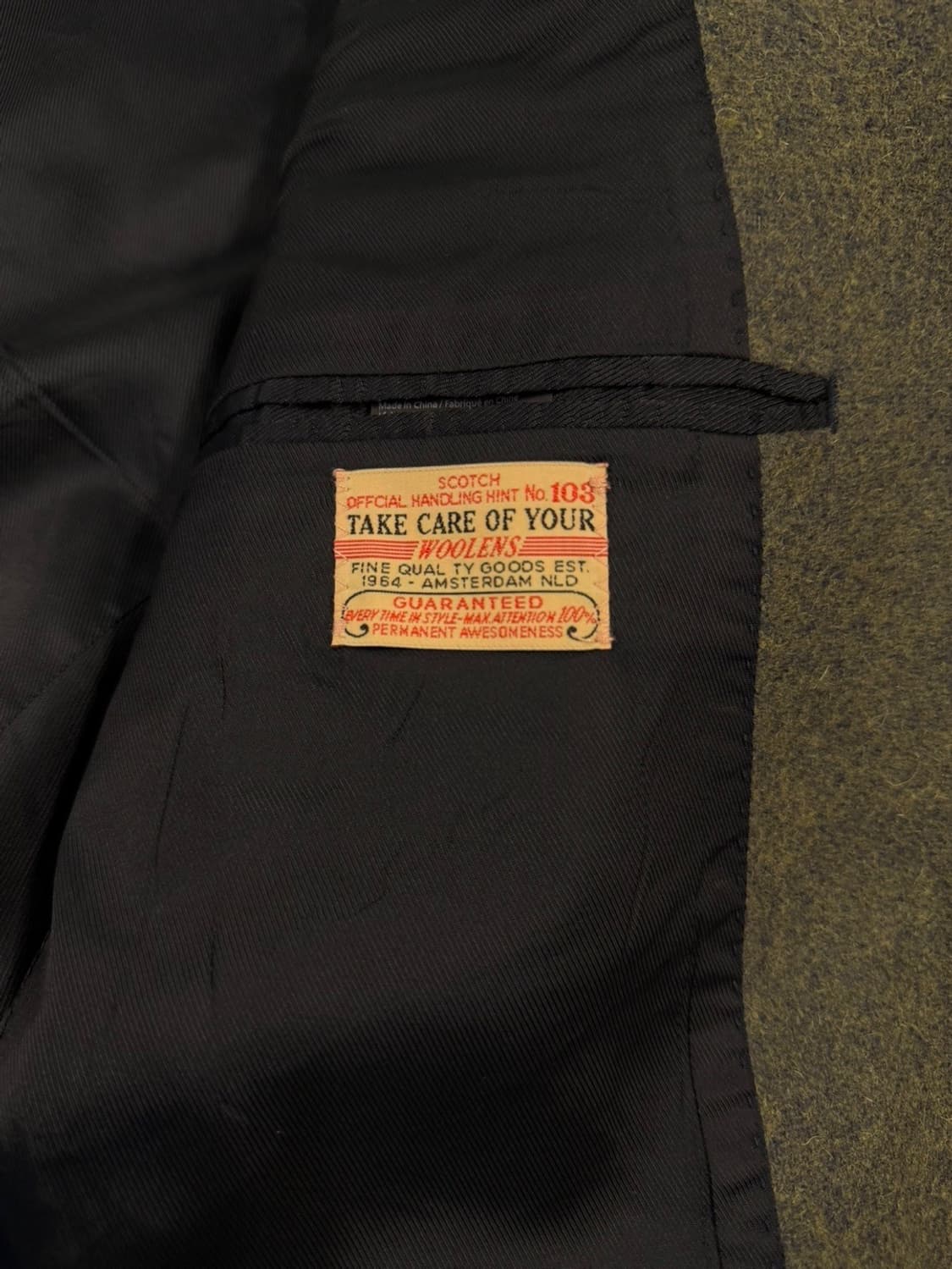 스카치앤소다 트위드자켓 남성100 상품이미지8