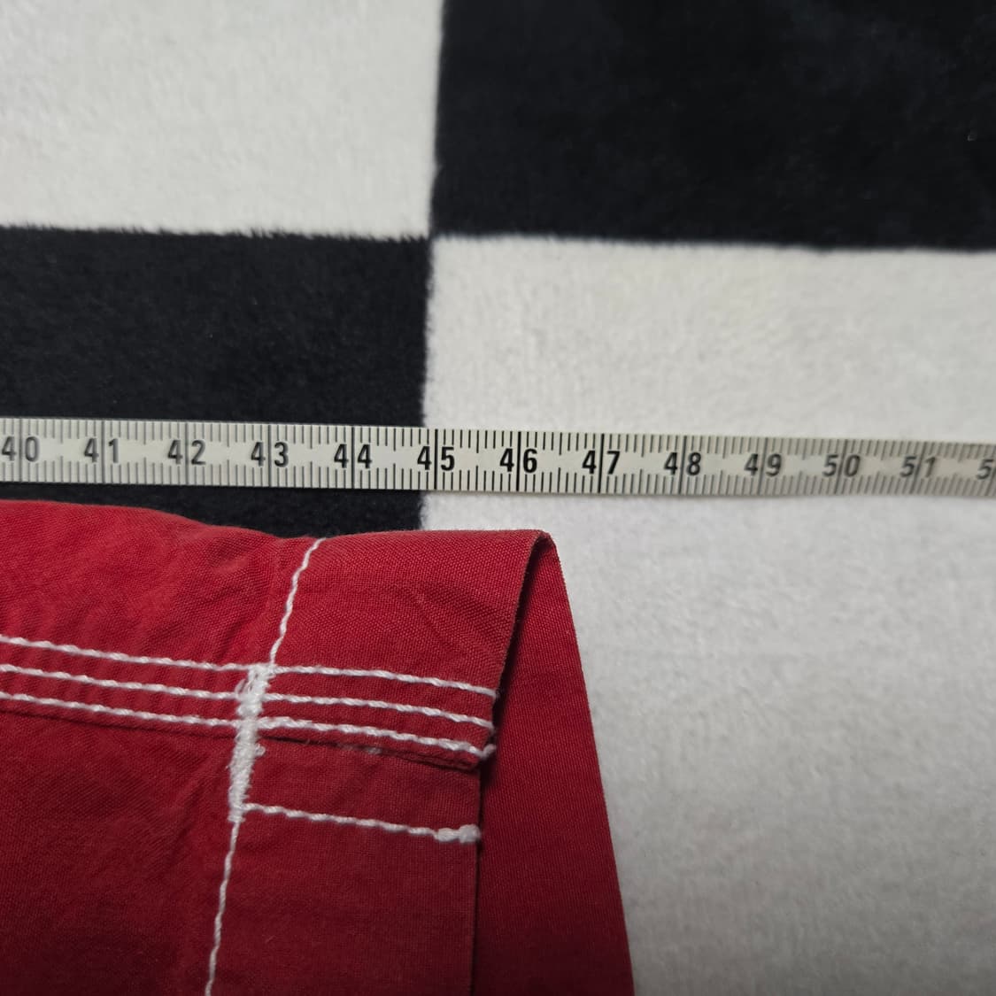 XL 폴로랄프로렌 90s 샤크 엠브로이드 스윔팬츠 레드 수영복 상품이미지7