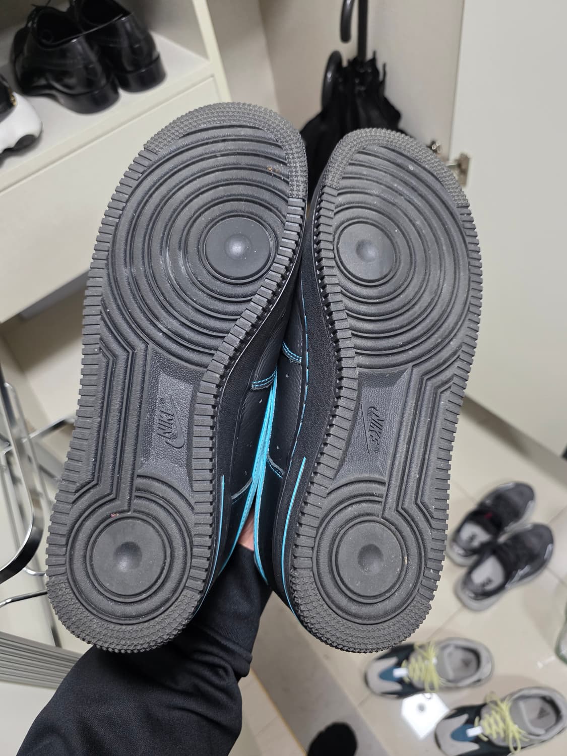 에어포스1 aurora green 280 Us10 상품이미지6