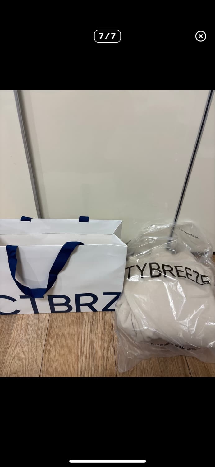 시티브리즈 자수 투웨이 후드집업 새상품 상품이미지7