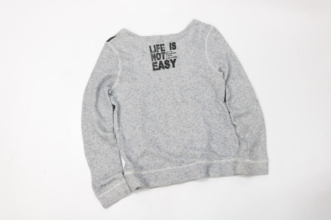 Pine NINE 파인나인 빈티지 유니언 잭 그래픽 스웨트셔츠 상품이미지7