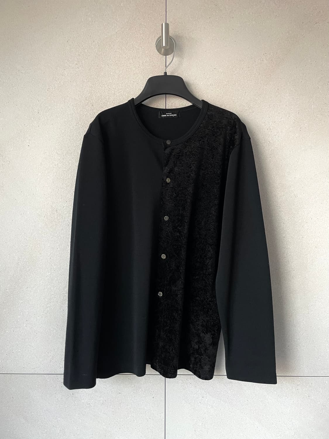 꼼데가르송 트리콧 가디건 상품이미지1