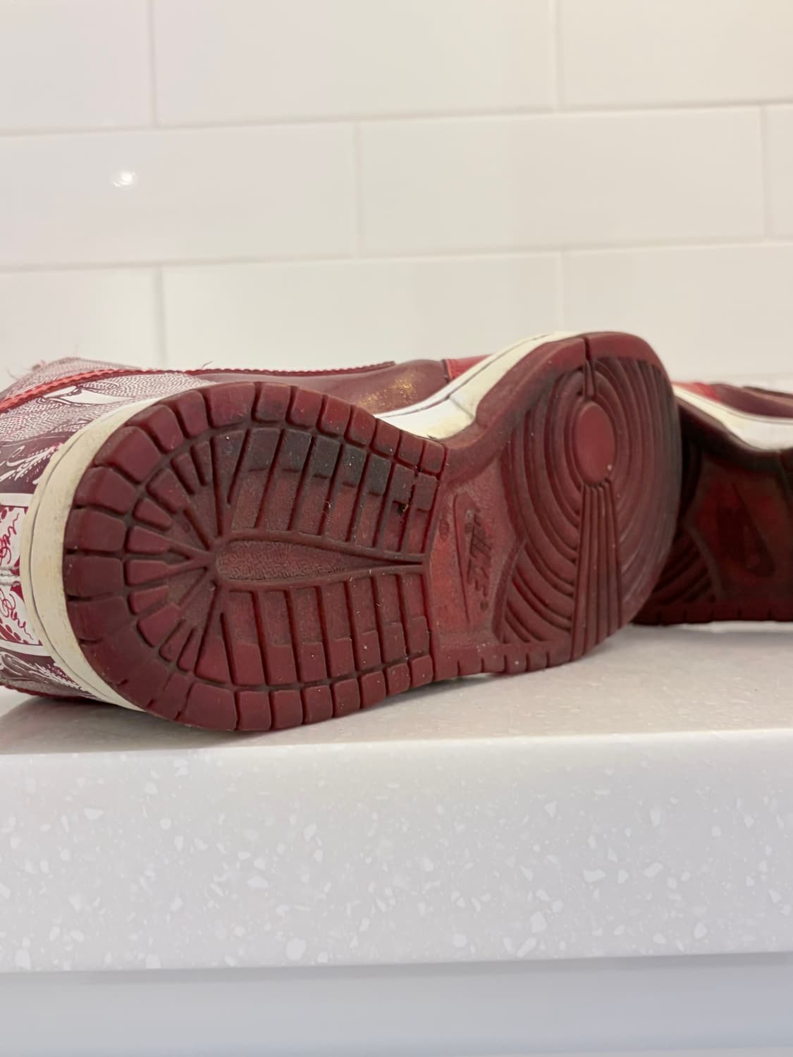 [희귀] 2006년식 나이키 덩크 하이 프리미엄 '바로크' (270mm) 상품이미지6