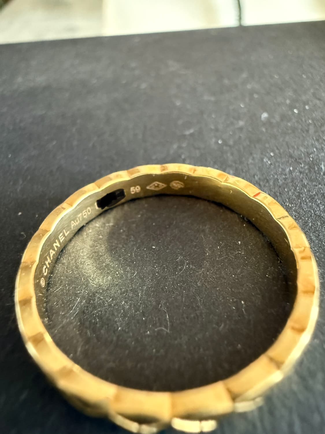 샤넬 코코크러쉬 링 59호 옐로우골드 상품이미지5