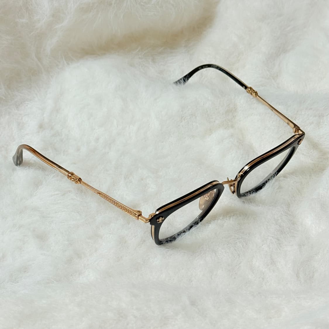 급처) 크롬하츠 안경 뿔테 스트라파딕텀 블랙골드 상품이미지6