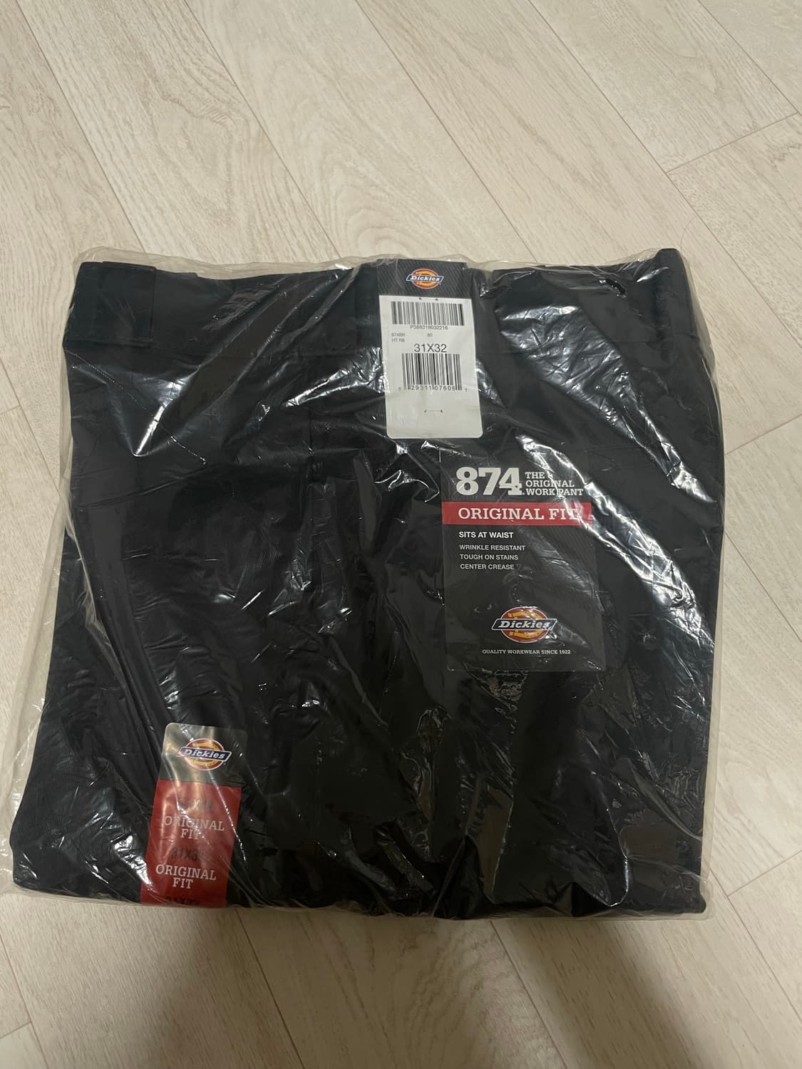 디키즈 874 블랙 31x32 상품이미지1