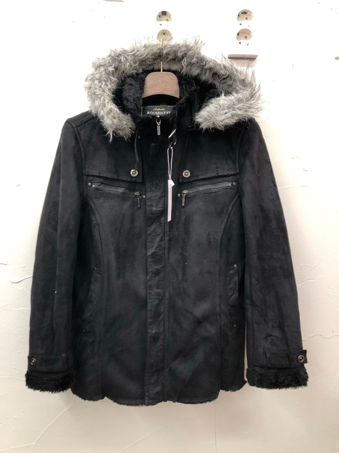 roushatte 스웨이드 파카 상품이미지1