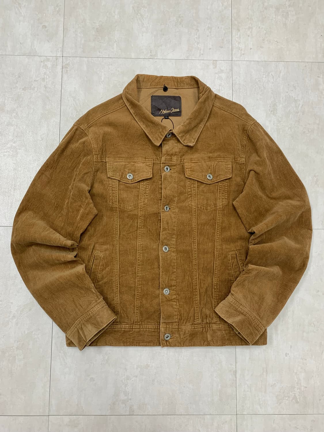 Nylaus jeans 베이지 코듀로이 자켓 #332 상품이미지1