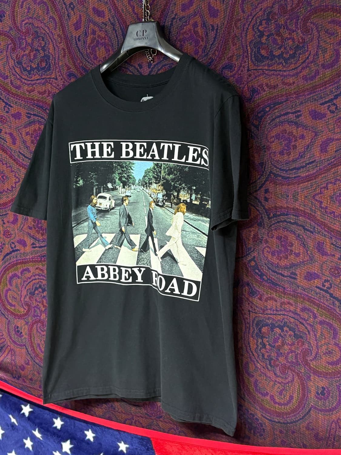 오피셜 비틀즈 Beatles  에비로드 락티셔츠 상품이미지2