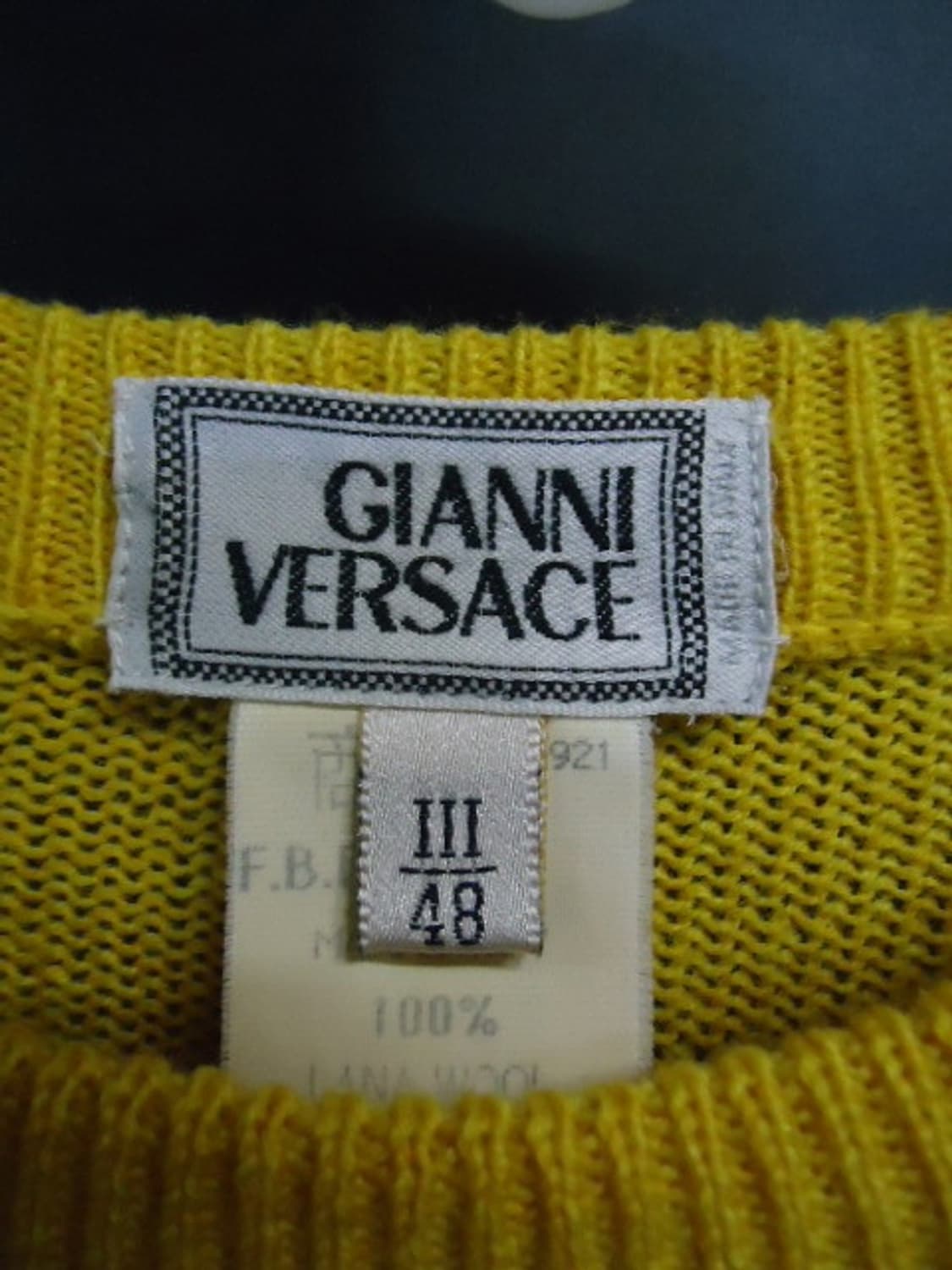 VERSACE 베르사체 이태리 울 니트 상품이미지5