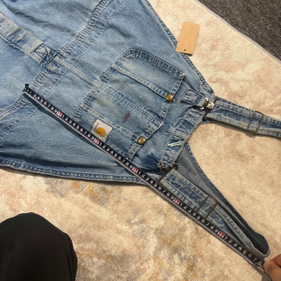 칼하트 90’s 오버롤 멜빵 워크팬츠 상품이미지7