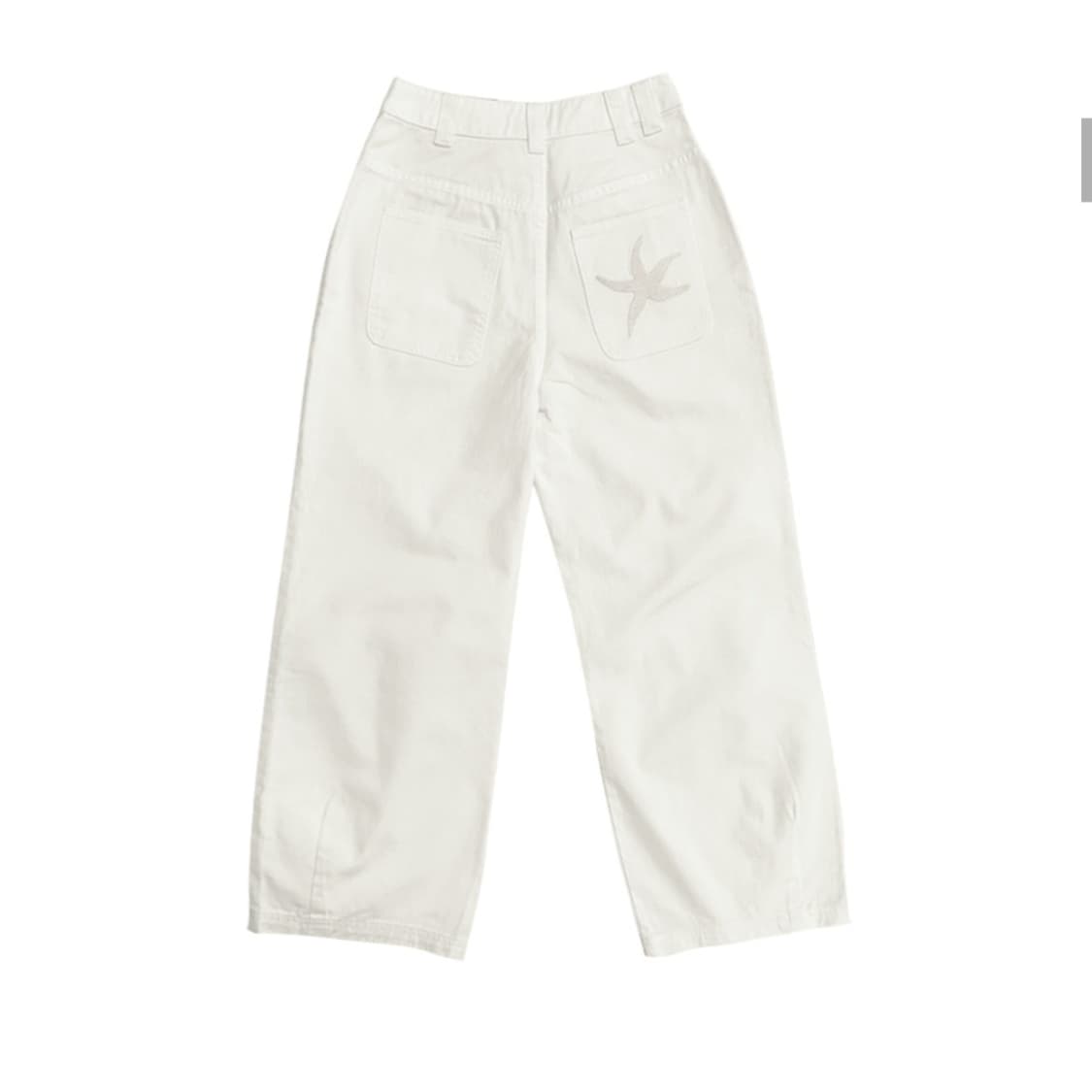 더콜디스모먼트 치노 화이트팬츠 상품이미지3