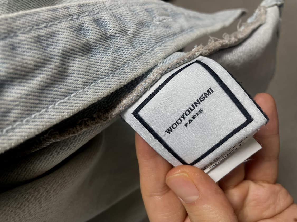 25ss 우영미 플라워 데님 셔츠 105 상품이미지4