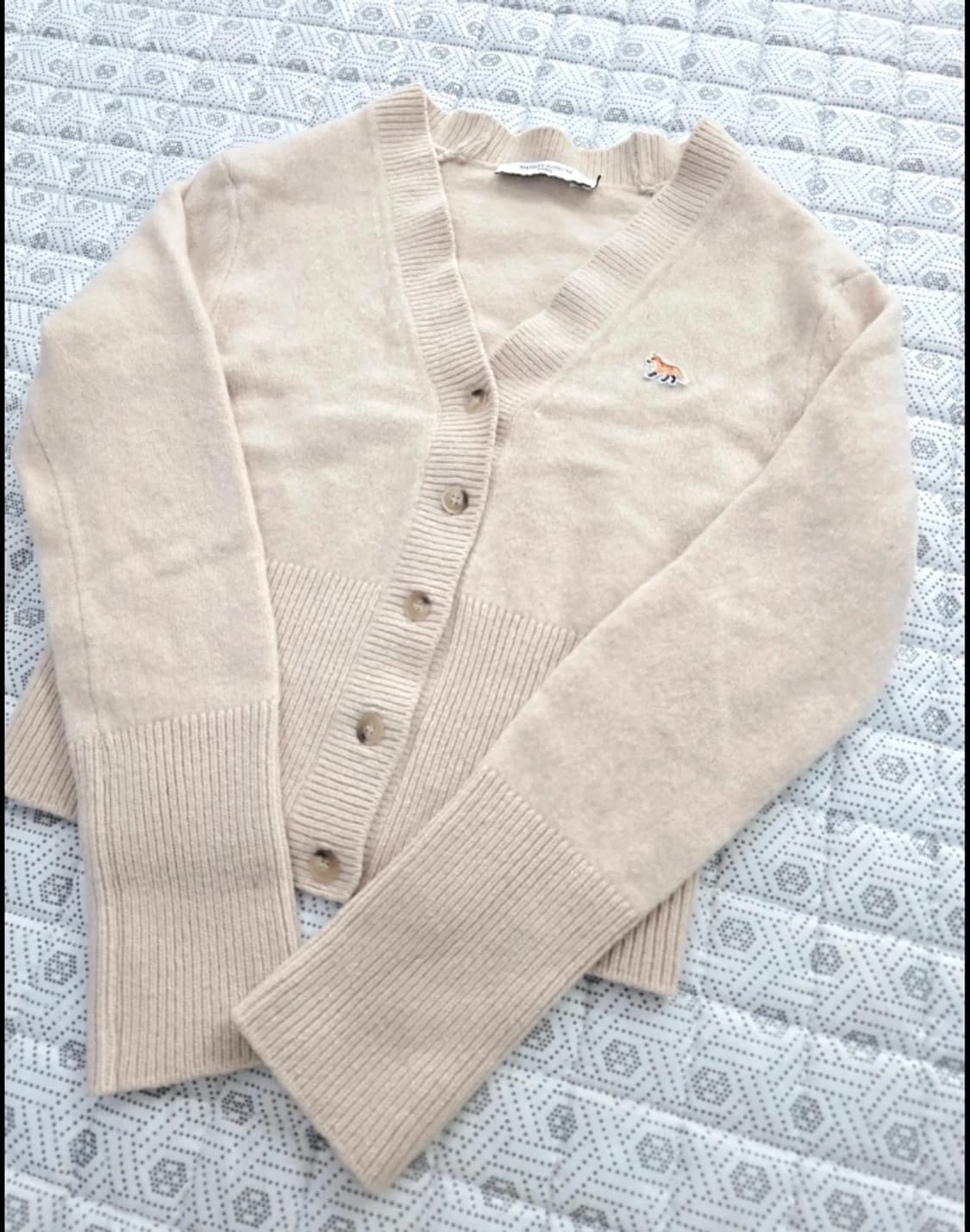 메종키츠네 가디건 ~55 신형 상품이미지4