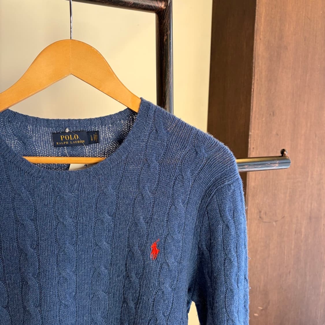15294 -폴로 랄프로렌 케이블 니트 (울 90% 캐시미어 10%) 상품이미지3