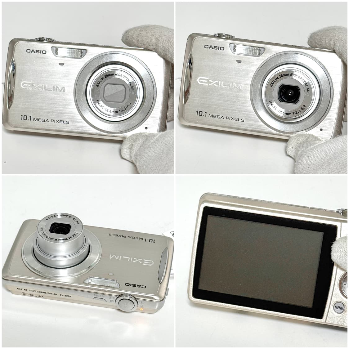 카시오 엑슬림 Z270 샴페인골드 빈티지디카 상품이미지5