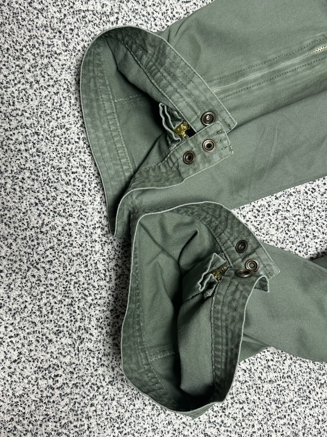 Fostex mcd 파라슈트 팬츠 올리브 빈티지워시 상품이미지5